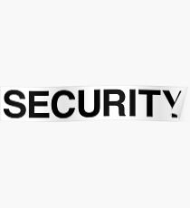 SECURITY Poster