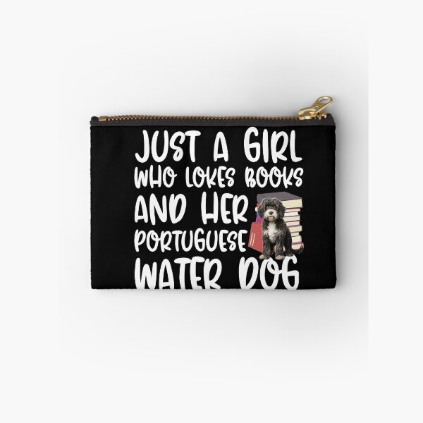 Item preview, Just A Girl Who Loves Books And Her Portuguese Water Dog designed and sold by TheAnimalZ00.