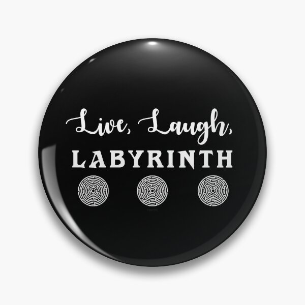 Item preview, Live, Laugh, Labyrinth 3 mazes designed and sold by Logo-A-GoGo.