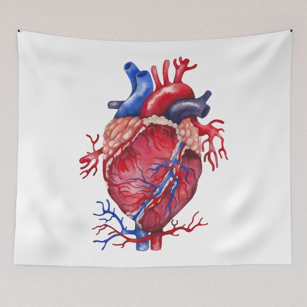 Item preview, Watercolor heart designed and sold by Ekaterina Glazkova.