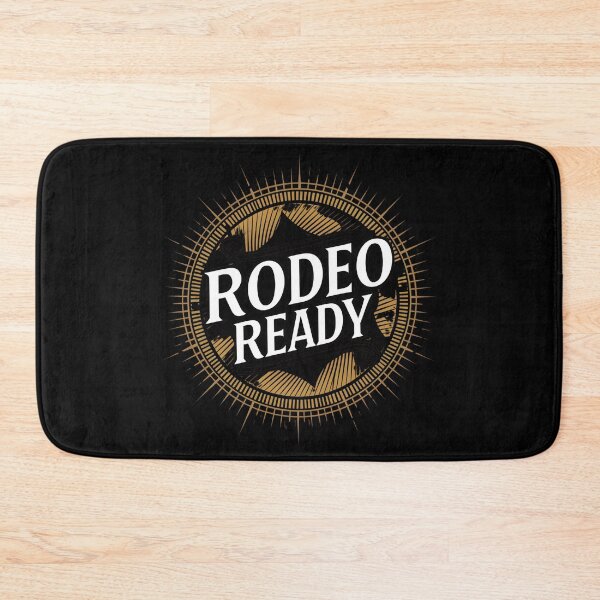 Item preview, Rodeo Ready vintage cowboy designs designed and sold by Redjakkal.