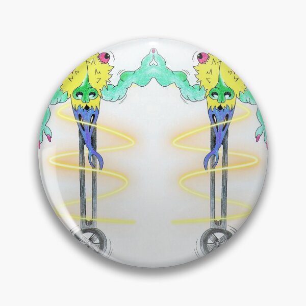 Item preview, Photomontage filtered drawing monster on roulette designed and sold by Carré Comme Orange.