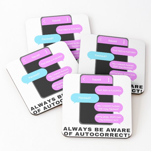 Item preview, Be More Chill | Always Be Aware of Autocorrect designed and sold by MiscellanyGifts.
