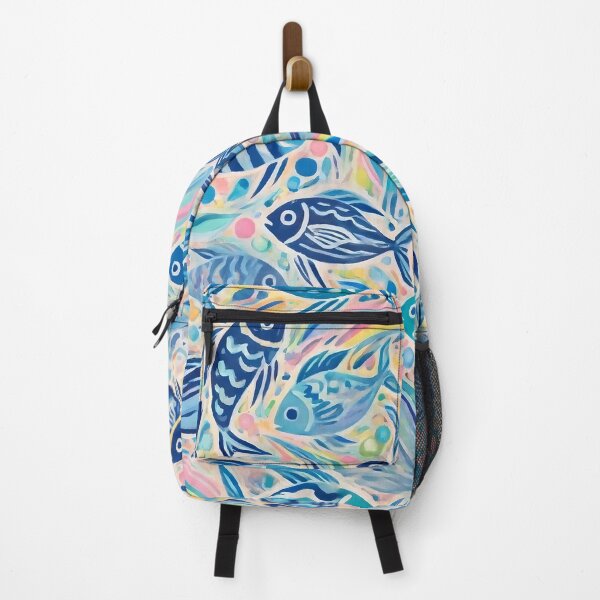 Item preview, Preppy Tropical Fish Pattern designed and sold by BrightTide.