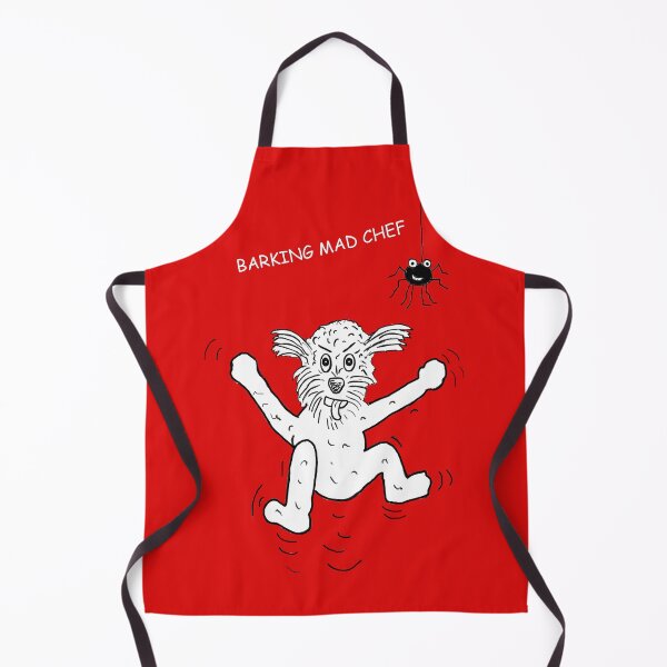 Item preview, leaping dog with spider designed and sold by Nikki Attree.