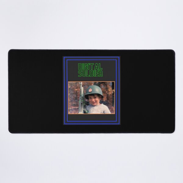Item preview, JFK JR. DIGITAL SOLDIER BLUE BORDER designed and sold by PatriotCat.