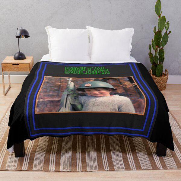 Item preview, JFK JR. DIGITAL SOLDIER BLUE BORDER  designed and sold by PatriotCat.