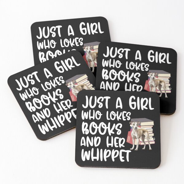 Item preview, Just A Girl Who Loves Books And Her Whippet designed and sold by TheAnimalZ00.