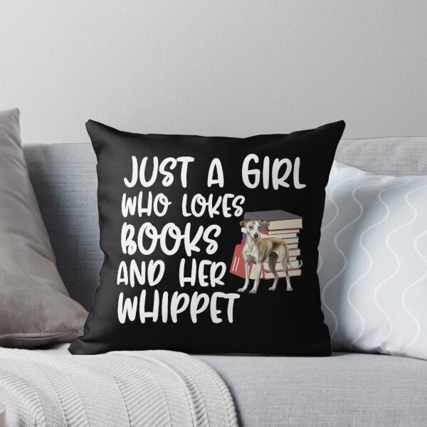Item preview, Just A Girl Who Loves Books And Her Whippet designed and sold by TheAnimalZ00.