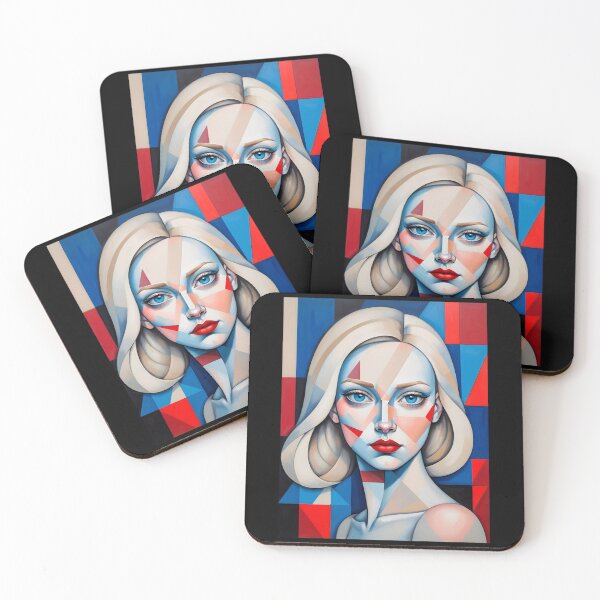 Item preview, Abstract Portrait Of A Woman's Face designed and sold by Adelberton.