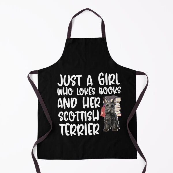 Item preview, Just A Girl Who Loves Books And Her Scottish Terrier designed and sold by TheAnimalZ00.