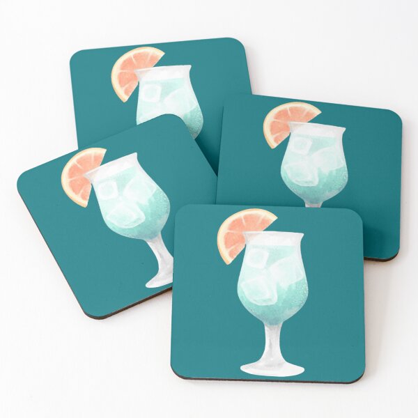 Item preview, Blue Shamrock Cocktail designed and sold by MidnightInk Designs.