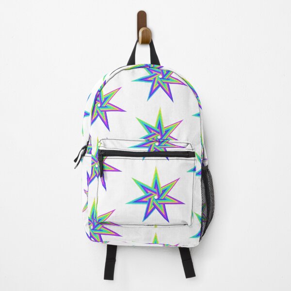 Item preview, Colorful 7 pointed star designed and sold by The Artless Archer.