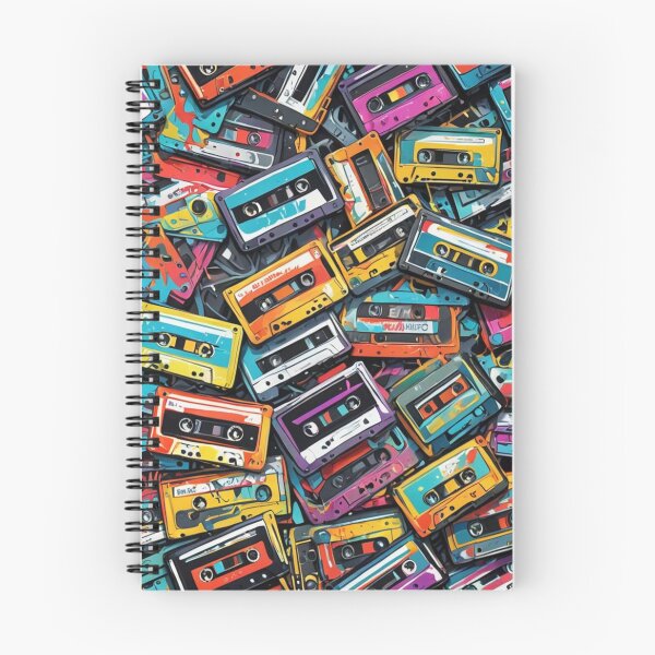 Aperçu de l'œuvre Modèle de cassette rétro créée et vendue par Generic RedHead Designs.