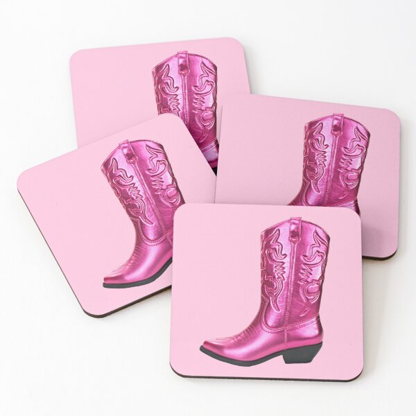 Item preview, Pink Chrome Cowgirl Boot designed and sold by ellanely.