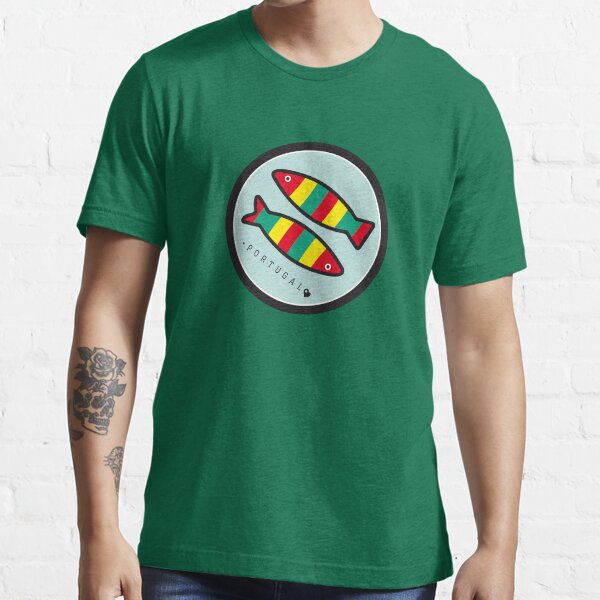 V Neck Tshirt Sardines Lisboa Fish Market Tshirt - Funny Food Graphic Tee V Neck Style Novelty Food Graphic Shirt