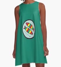 Symbols of Portugal | Sardines Sardinha A-Line Dress