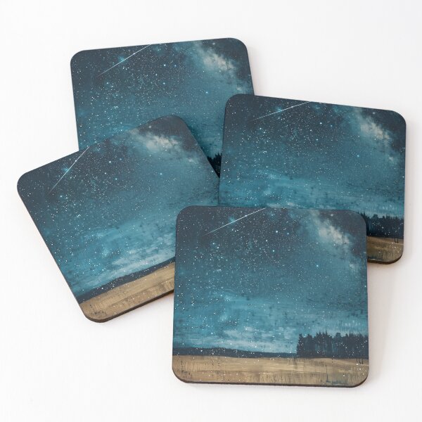 Item preview, Countryside Plains Shooting Star Printable Digital Art designed and sold by silvercreekprints.