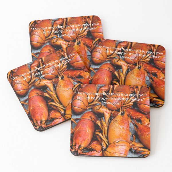 Item preview, Lobsters with a Quote designed and sold by Ruth Curtis.