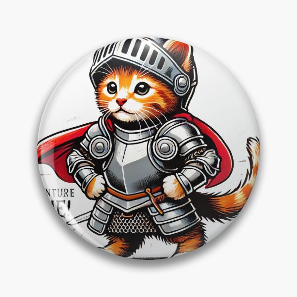Item preview, Brave Knight Cat - Adventure Time Cute Design designed and sold by EsoKafi Design.