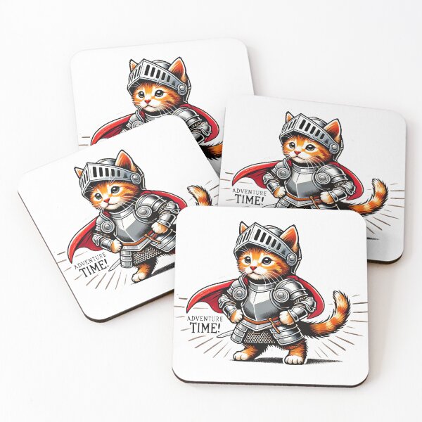 Item preview, Brave Knight Cat - Adventure Time Cute Design designed and sold by EsoKafi Design.