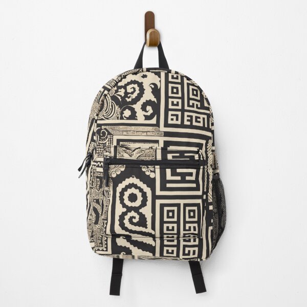 Item preview, Black & White Greek Key Motif | Seamless designed and sold by Unrooted.