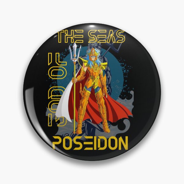 Item preview, POSEIDON SAGA KNIGHTS OF THE ZODIAC  designed and sold by AvalonTshirts.