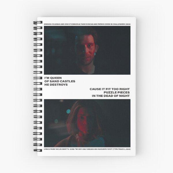 Item preview, CHALLENGERS // best movie poster lyrics tashi patrick designed and sold by 33ll.