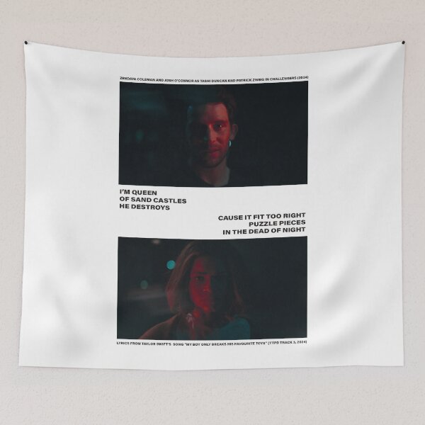 Item preview, CHALLENGERS // best movie poster lyrics tashi patrick designed and sold by 33ll.
