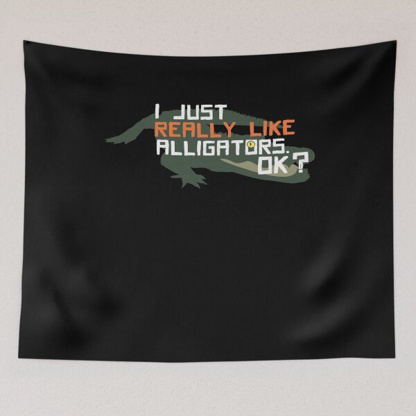 Item preview, I Just Really Like Alligators designed and sold by Kieran Abbott.