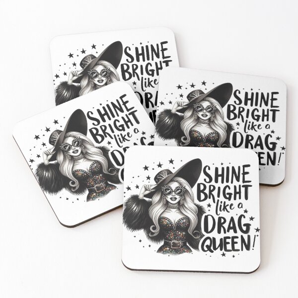 Item preview, Shine Bright Like a Drag Queen 2 designed and sold by PixelsNBows.