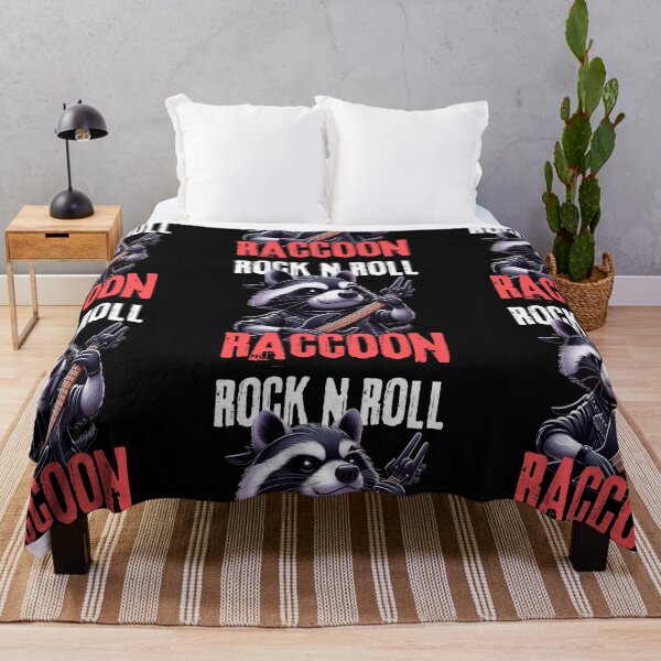 Item preview, Solo Rock N Roll Raccoon designed and sold by Sticker-Crafts.