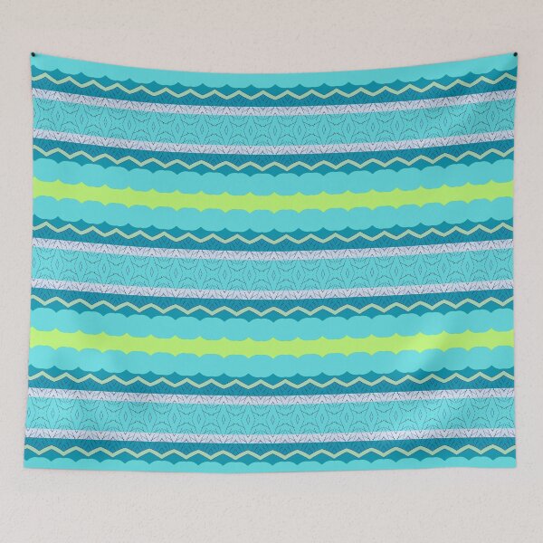 Item preview, Summer Breeze, Yellow-Green, Blue, Beach Accessories designed and sold by Jill-J.