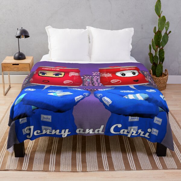 Item preview, Jenny and Capri look in different directions, at night. designed and sold by Jenny-and-Capri.