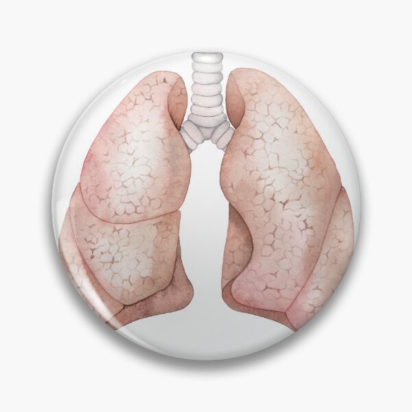 Item preview, Watercolor lungs designed and sold by Ekaterina Glazkova.