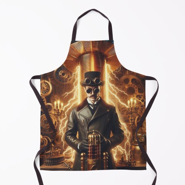 Item preview, Steampunk nikola tesla designed and sold by sevenmountains.