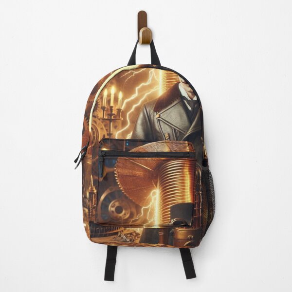 Item preview, Steampunk nikola tesla designed and sold by sevenmountains.