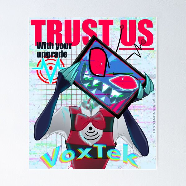 ハズビンホテル VOX ポスター　TRUST US Vox _ Upgrade