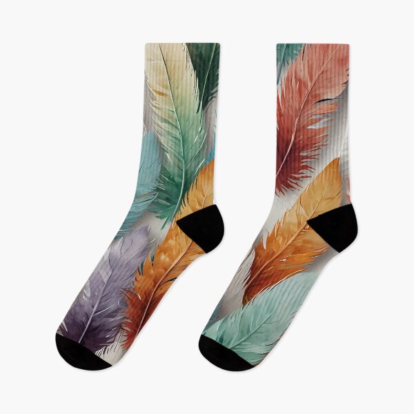 Item preview, Beautiful multi coloured feathers . designed and sold by FocusedArt.