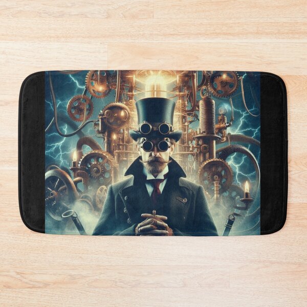 Item preview, Steampunk nikola tesla designed and sold by sevenmountains.