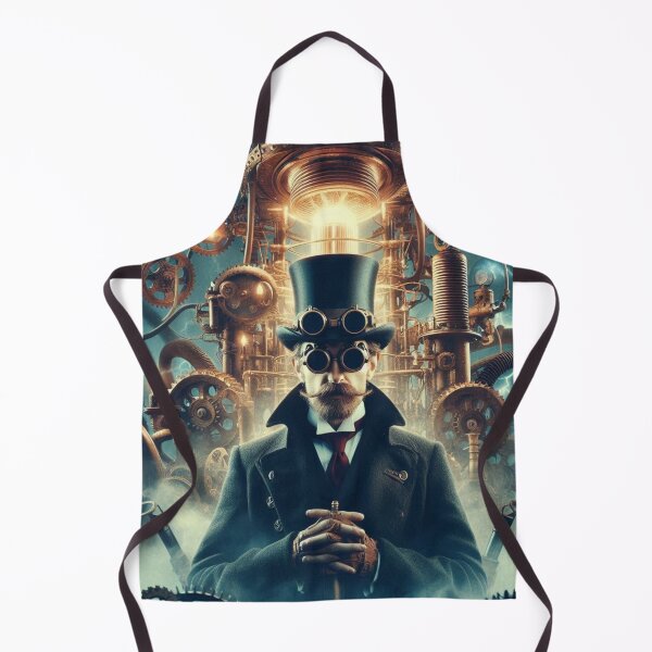 Item preview, Steampunk nikola tesla designed and sold by sevenmountains.