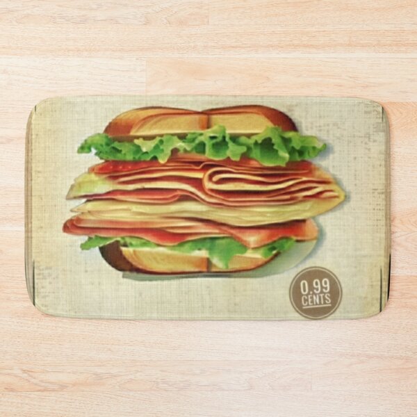 Item preview, Vintage Sandwich Poster designed and sold by Pretty-Bird.