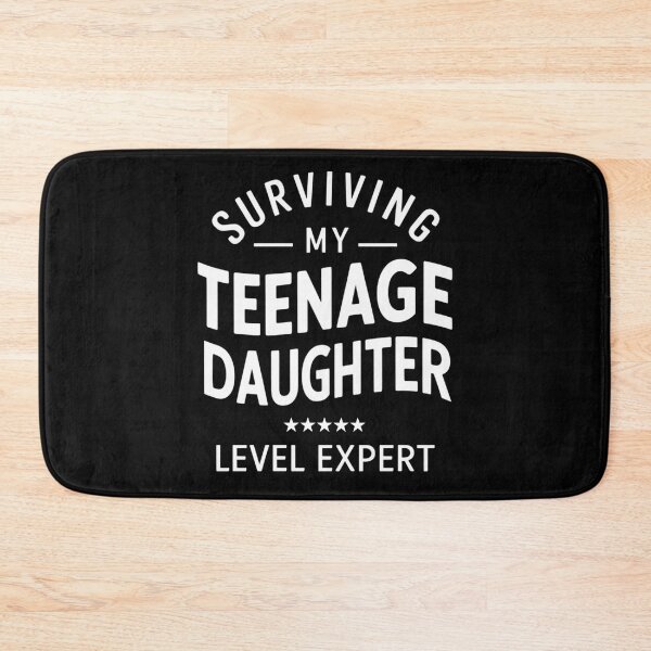 Item preview, Surviving My Teenage Daughter: Level Expert - Funny Parenting Humor Tee designed and sold by BunBuntheDog-.
