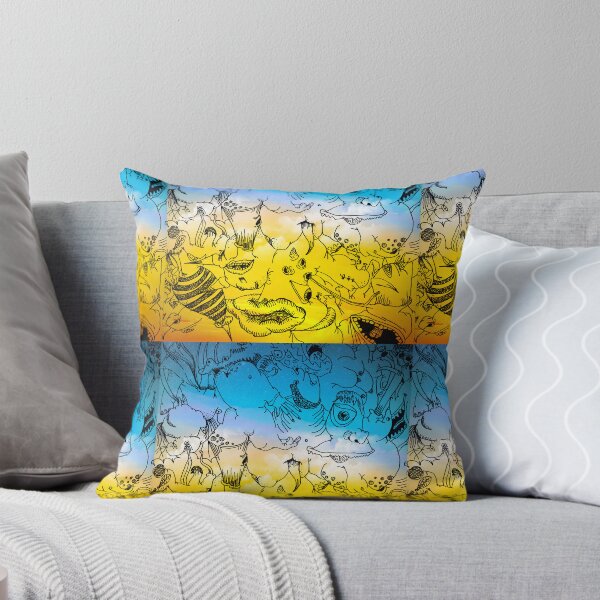 Item preview, Drawing colorized fill abstract multiple monsters  designed and sold by Carré Comme Orange.
