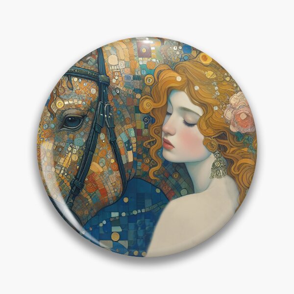 Item preview, The theme of a girl with a horse  designed and sold by aleksandr13.