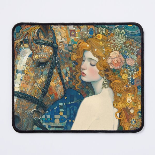 Item preview, The theme of a girl with a horse designed and sold by aleksandr13.