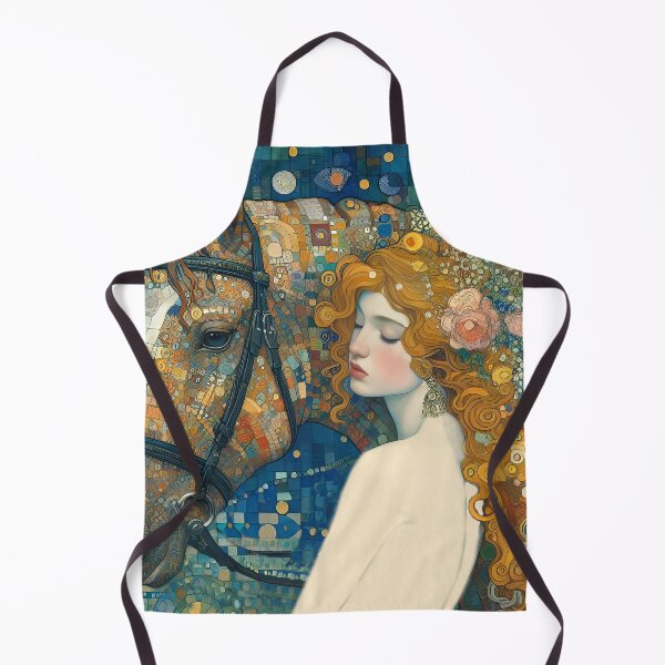 Item preview, The theme of a girl with a horse designed and sold by aleksandr13.