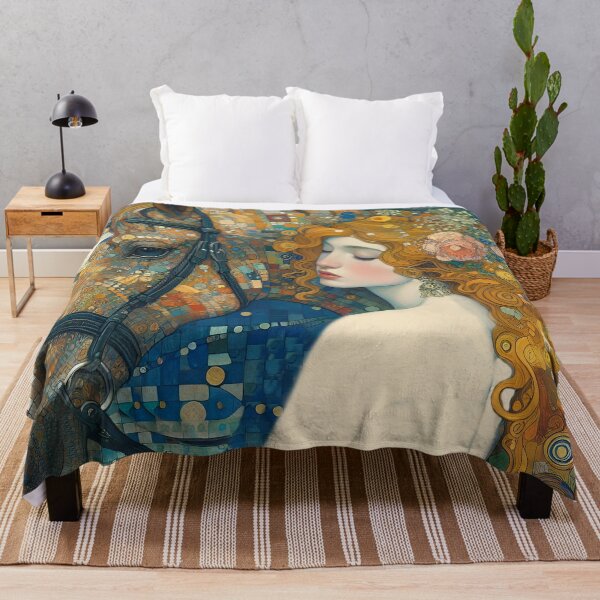 Item preview, The theme of a girl with a horse  designed and sold by aleksandr13.