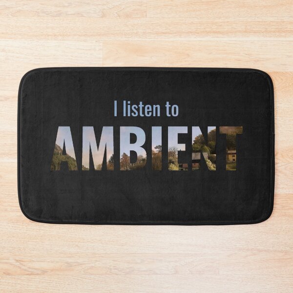 Item preview, I Listen To Ambient designed and sold by MusicArtAndGrind.