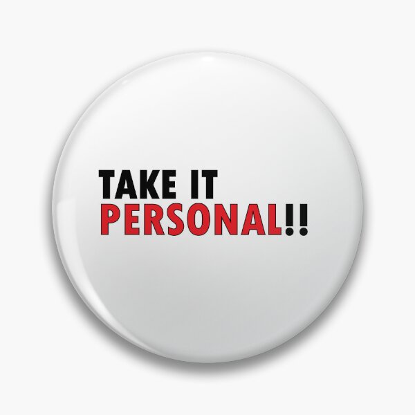 Item preview, Take it personal! designed and sold by Positive Mindzet!.